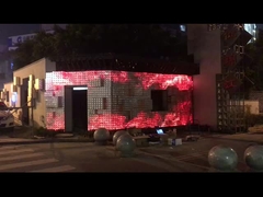 العرض الإلكتروني الإعلاني استخدام الشاشة للمباني التاريخية